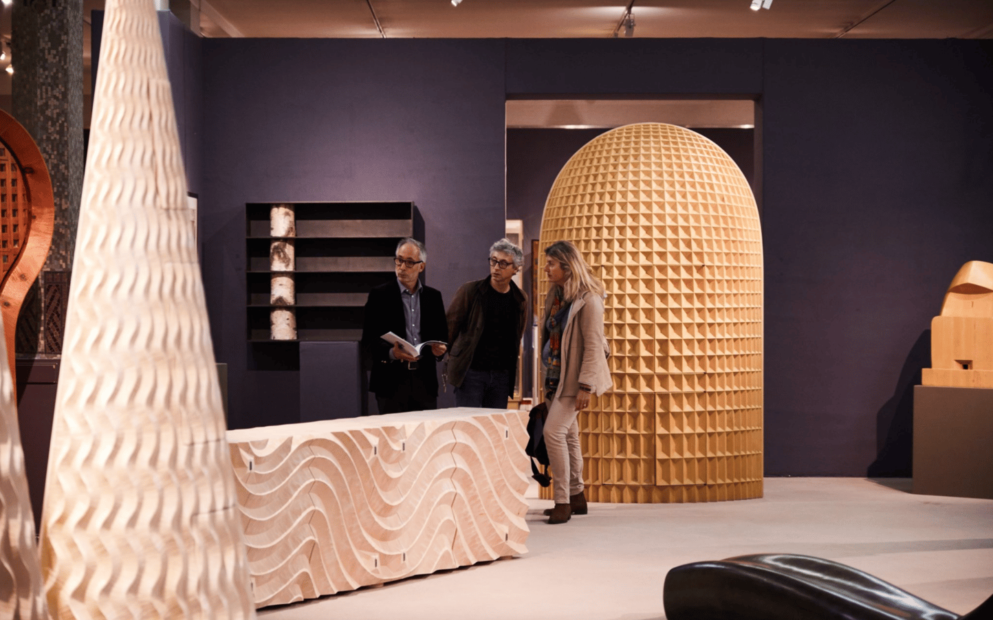 LE VERNISSAGE DE L’EXPOSITION DE LA VENTE NATURE & ARCHITECTURE-GALERIE TAJAN 12