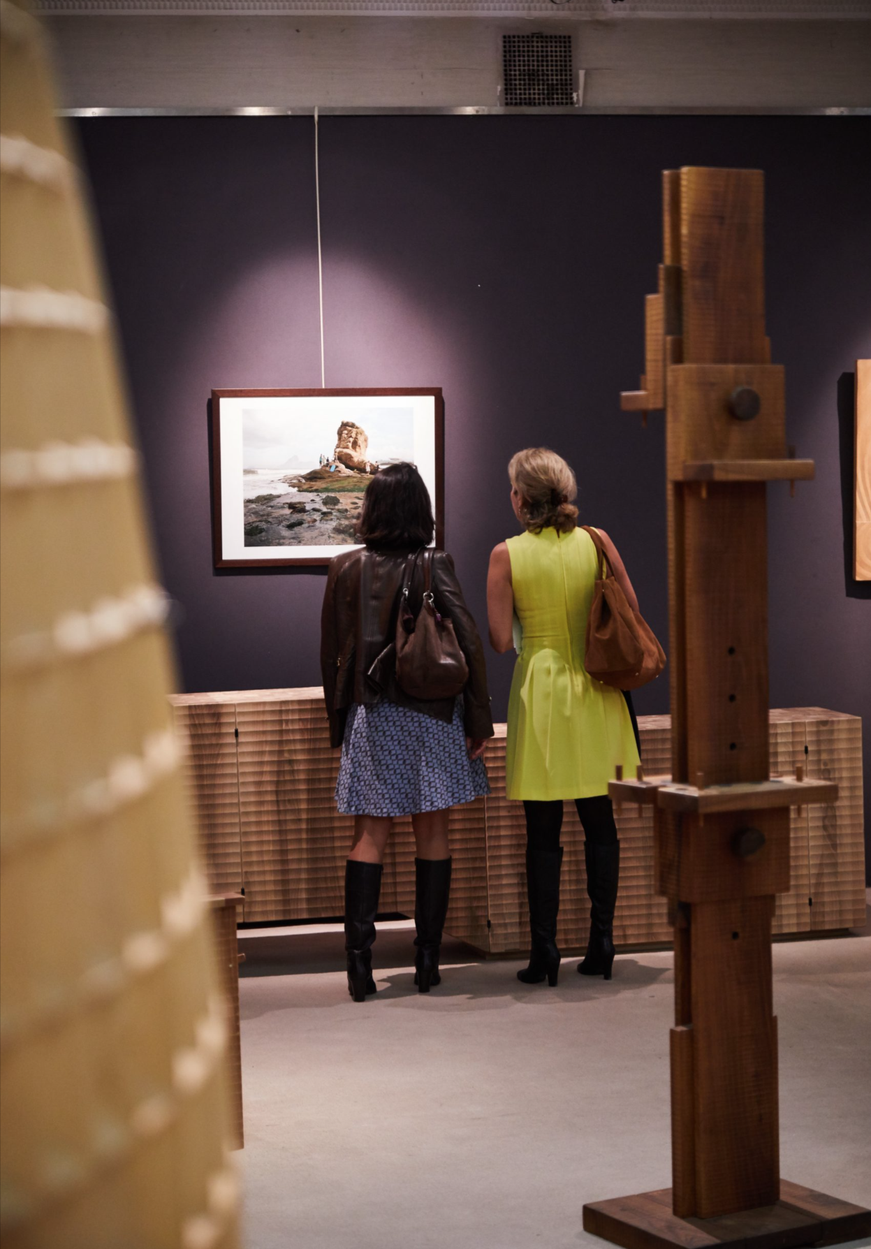 LE VERNISSAGE DE L’EXPOSITION DE LA VENTE NATURE & ARCHITECTURE-GALERIE TAJAN 3