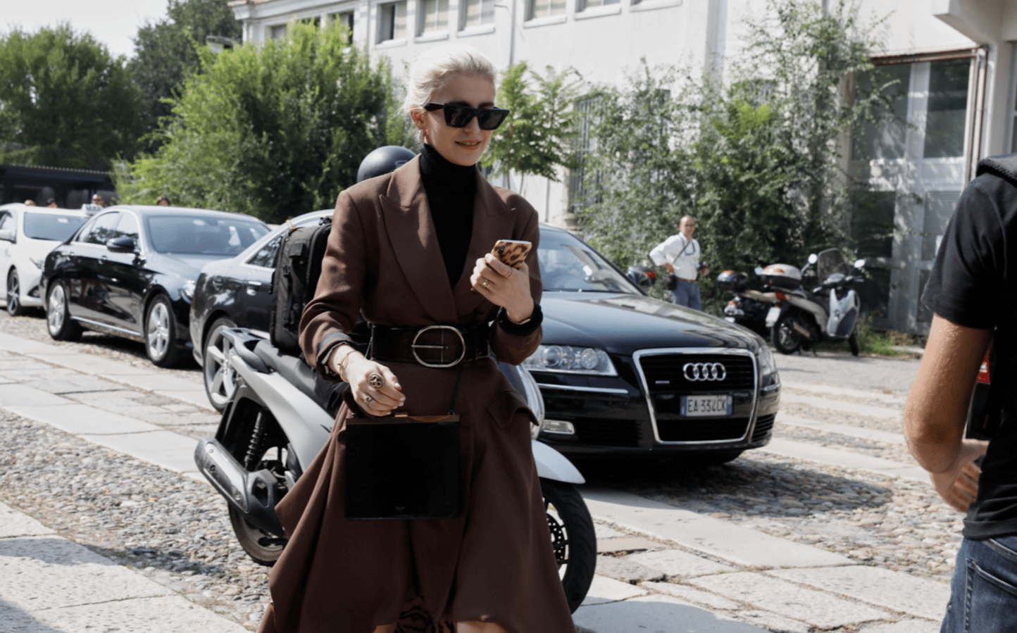 AU PREMIER RANG DU DÉFILÉ ROBERTO CAVALLI PRINTEMPS-ÉTÉ 2019-FASHION WEEK 5