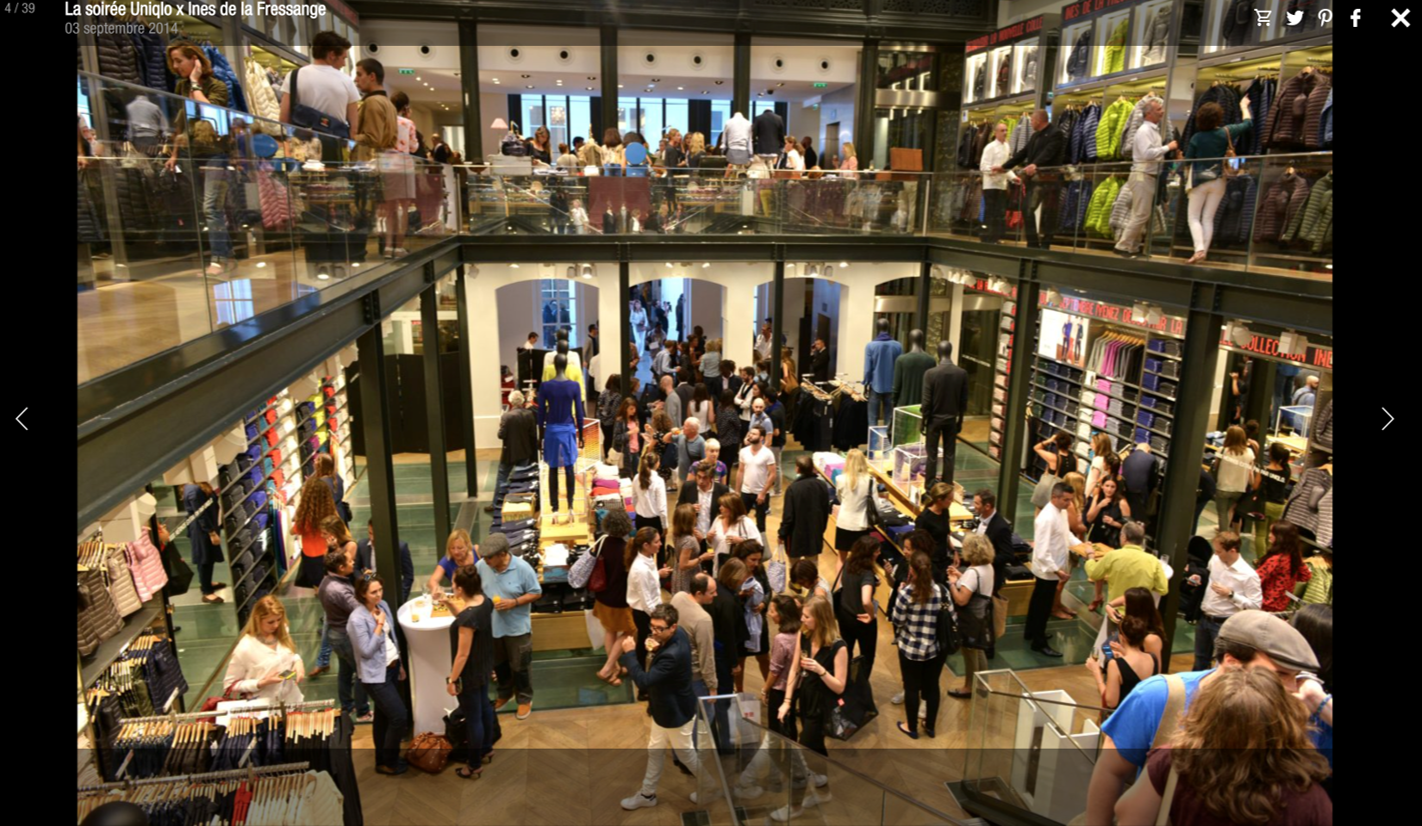 La soirée Uniqlo x Ines de la Fressange-Paris 18