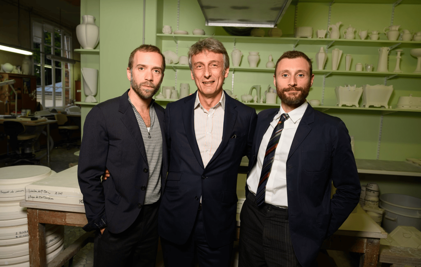 Le dîner du lancement du Paris Gallery Week-end à la Manufacture de la Cité de la Céramique de Sèvres-PARSIS 11
